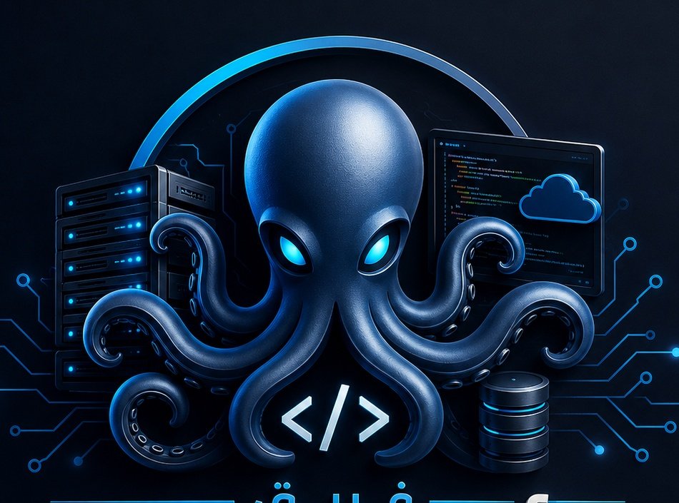 شعار فريق الأخطبوط للبرمجة